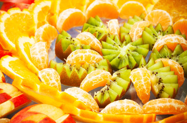 Fresh cuted fruits