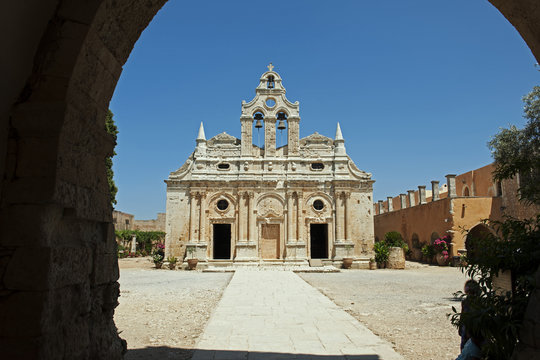 Kloster von Arkadi auf Kreta, Griechenland