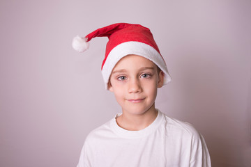 child hat santa claus