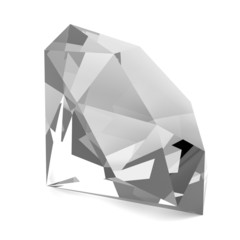 realistic 3d render of diamond