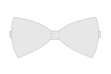 cartoon image of bow tie