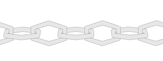 cartoon image of chain links
