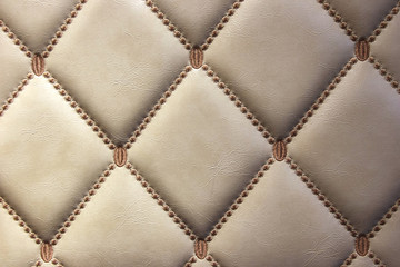 luxurious golden leather walls