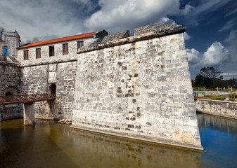 Fototapeta na wymiar Cuba. Old Havana. Castillo de la Real Fuerza..