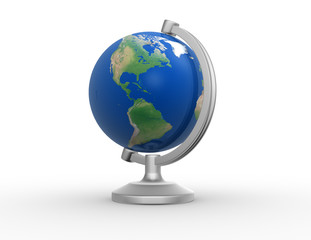 Earth globe
