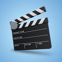 Obraz premium 3D Icon Filmklappe