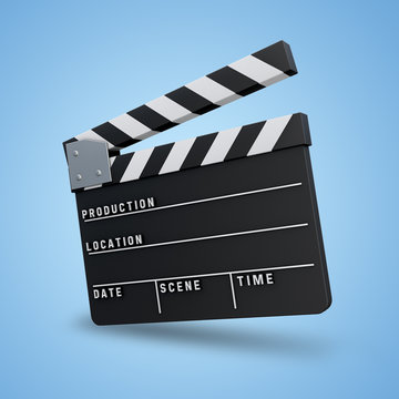 3D Icon Filmklappe