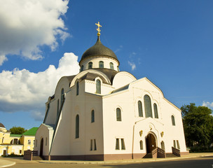 Fototapeta na wymiar Orthodox cathedral, Tver