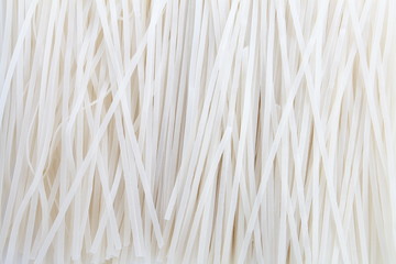 close - up Asian food , dried rice noodles