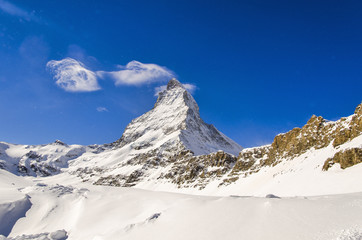 Matterhorn peak, Zermatt, Switzerland