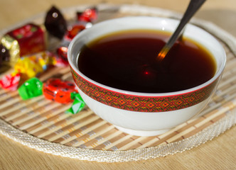 tea and sweets