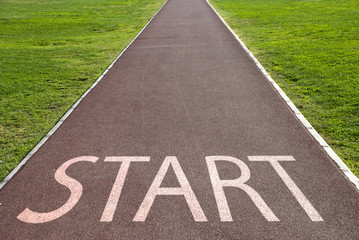 Obraz premium Running Track