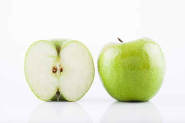 Green Granny Smith apple