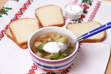 fresh soup