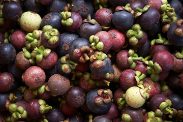 background from tropical fruit