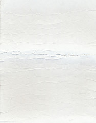 Obraz premium white dirty packaging board