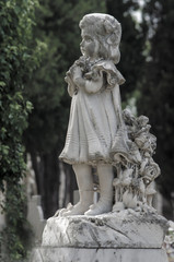 Naklejka premium statua bimba