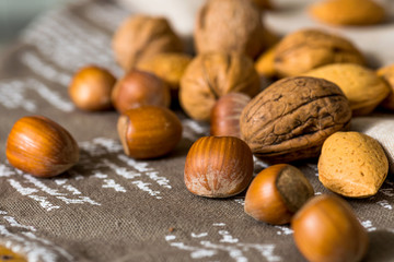 Vintage styled Mixed nuts