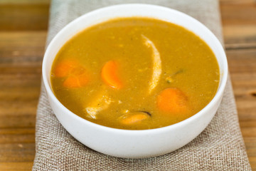 Mediterranean french fish soup Bouillabaisse