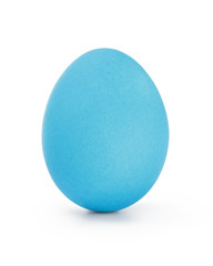 Naklejka premium blue easter egg