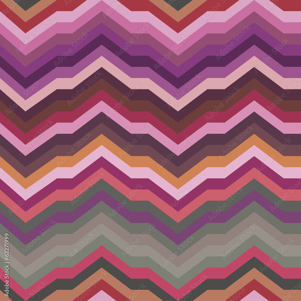 Aufkleber Seamless Color Abstract Retro Vector Background
