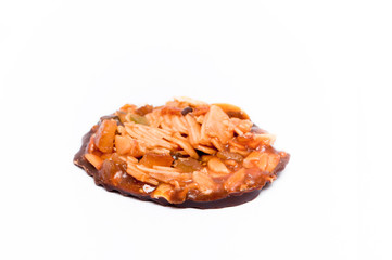 petit four aux amandes caramélisées