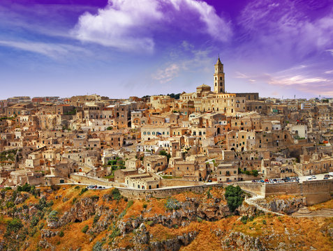 incretible Italy series - ancient  Mattera, Basilicata