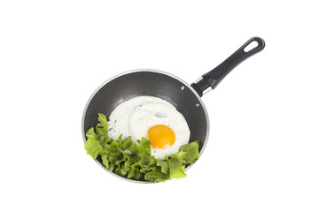 Spiegelei in der Pfanne / fried egg