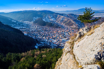 Brasov's Schei seen from Tampa