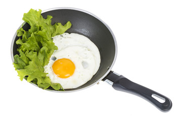 Spiegelei in der Pfanne / fried egg