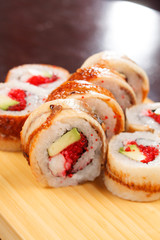 sushi with eel