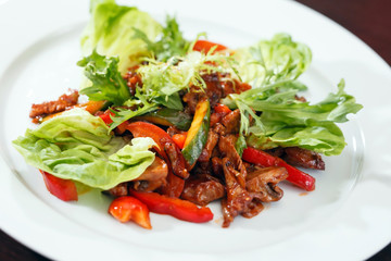 Meat with Vegetables