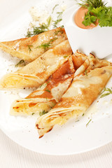 pancakes with cheese