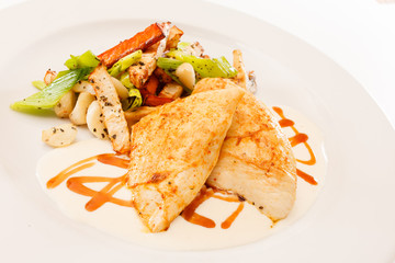 chicken with vegetables