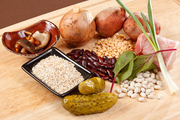 ingredients for traditional dish