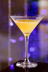 cocktail in the bar