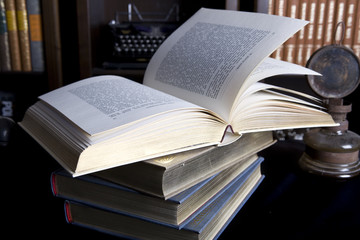 Naklejka premium vintage books