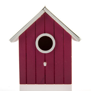 Purple Bird House