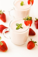 Strawberry yoghurt