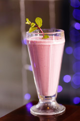 Blueberry smoothie