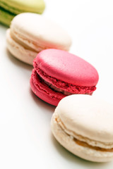 Tasty colorful macaroon