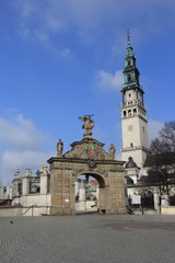 Fototapeta premium Gate Jasna Gora sanctuary Czestochowa.Poland