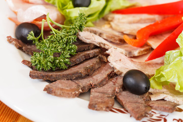 appetizer from meat