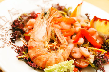 Shrimp salad