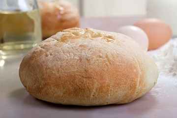 Homemade bread