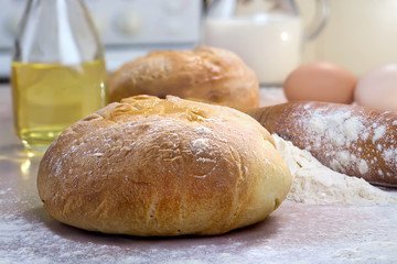 Homemade bread