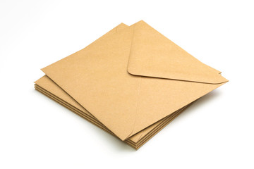 Stack of brown envelopes