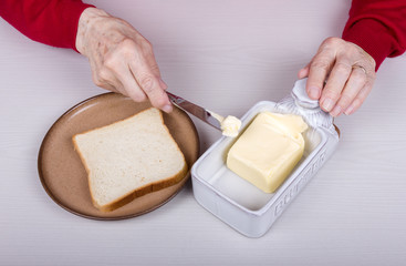 Butter vom Butterspender