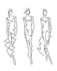 Sketch Fashion Poses