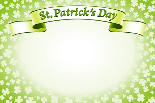 Saint Patrick's Day banner